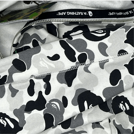 Bape Bape Shark Hooded Jacket Size US XXL / EU 58 / 5 - 2 Thumbnail
