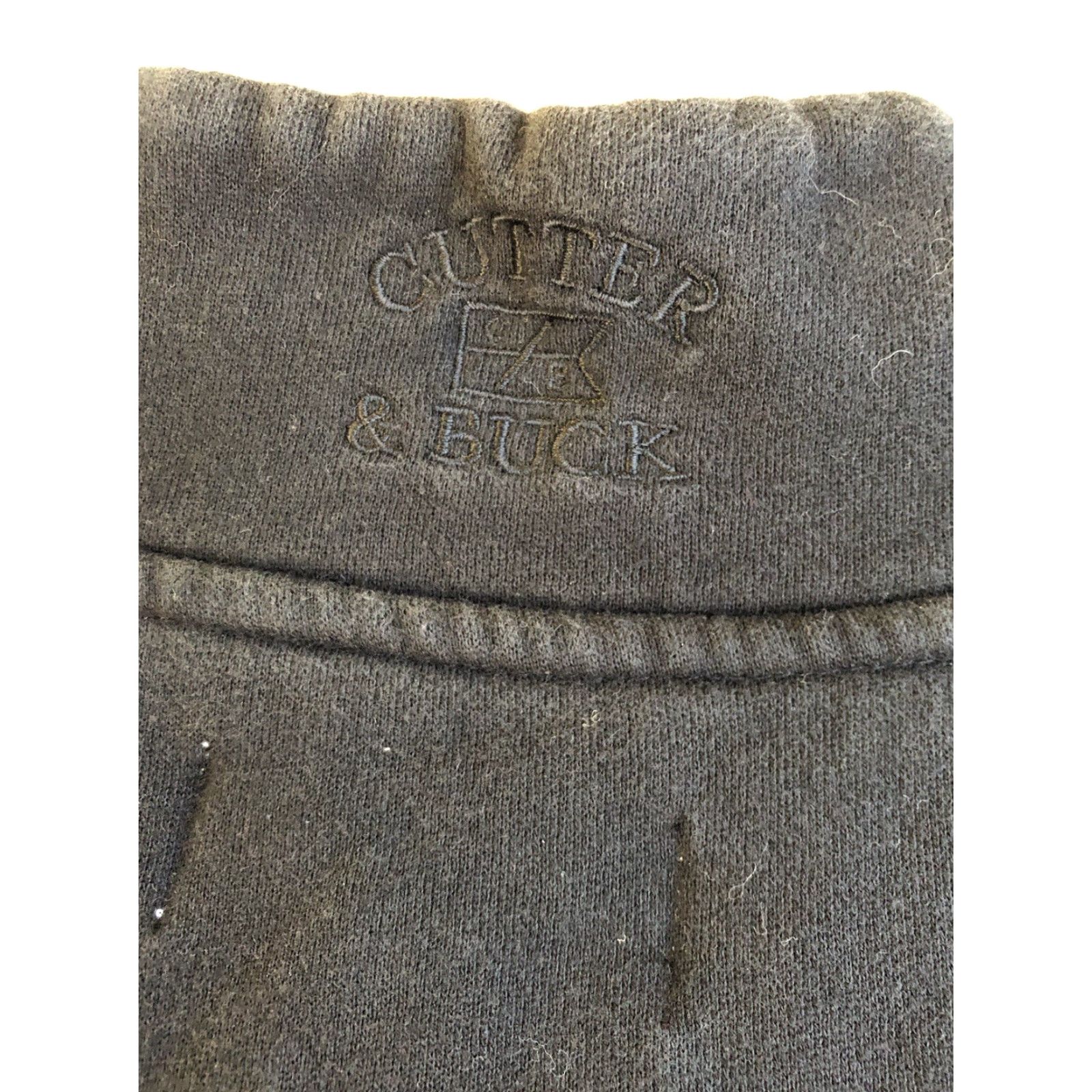 Cutter & Buck Cutter & Buck Black Sweater Zipper Turtleneck Mens Size Large 75% Cotton Pullover Size US L / EU 52-54 / 3 - 3 Thumbnail