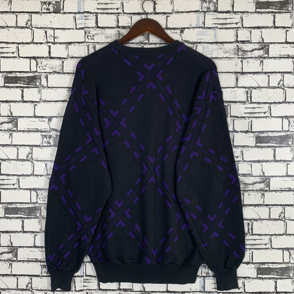 Designer × Japanese Brand × Vintage Japanese Brand Gran Signore Maschiezza Sweatshirt Crewneck Size L / US 10 / IT 46 - 4 Thumbnail