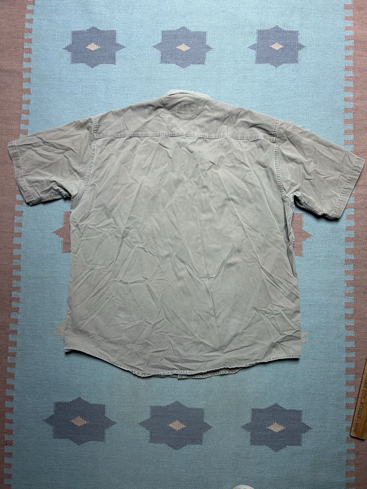 Vintage Vintage cabelas button shirt canvas cotton khaki tan XL tall Size US XL / EU 56 / 4 - 6 Thumbnail