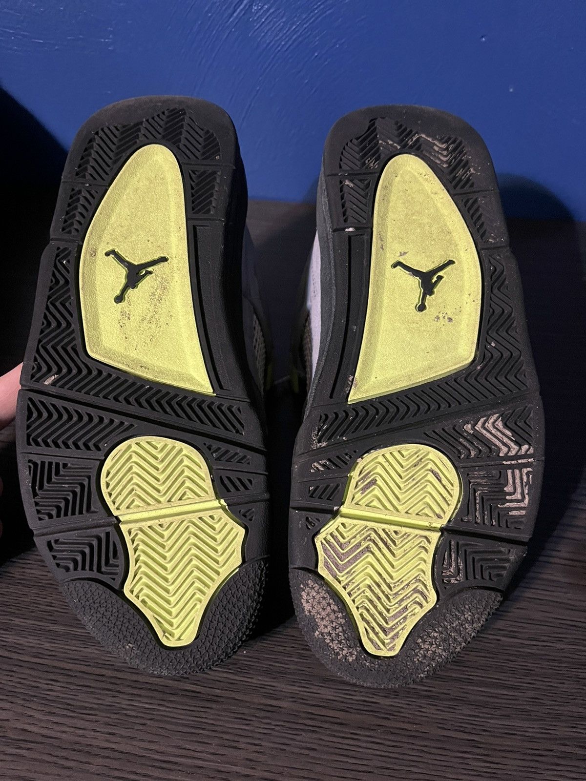 Jordan Brand Jordan 4 GS Neon 95 Size US 7 / EU 40 - 5 Thumbnail