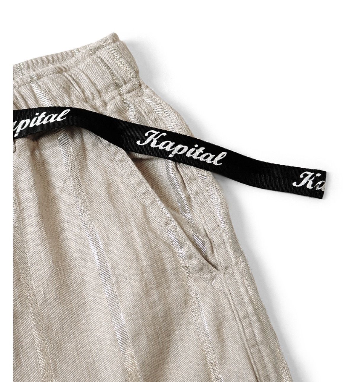 Kapital Kapital Linen Glitter Phillies stripe shorts Size 2 Size US 32 / EU 48 - 3 Thumbnail