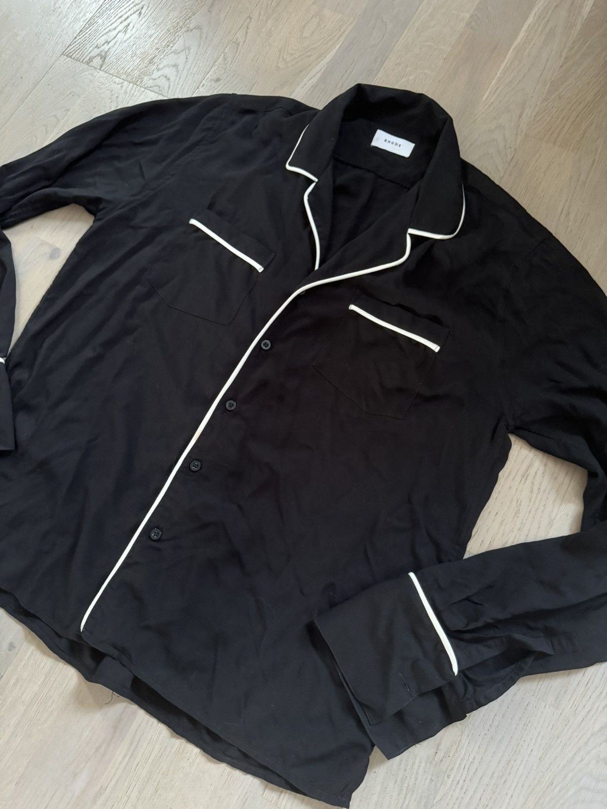 Rhude RHUDE shirt sz XS Ovesized SEE PHOTOS FOR REAL TAPE MEASURES Size US XS / EU 42 / 0 - 1 Thumbnail