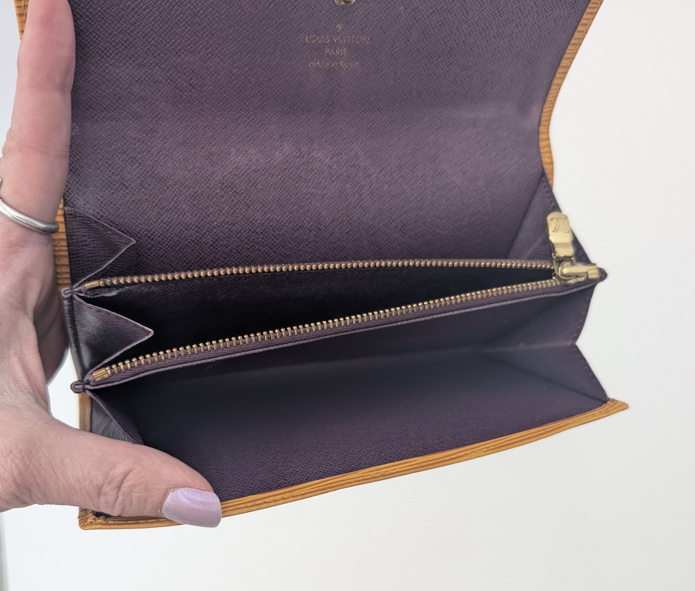 Louis Vuitton Auth LOUIS VUITTON Epi Porte Tresor International Wallet Size ONE SIZE - 3 Thumbnail