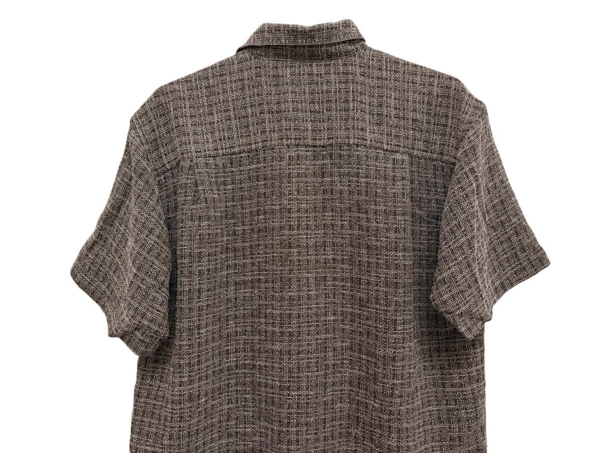 Playboy VINTAGE MAIAMI PLAYBOY MULTI TONAL CROSS HATCH WOVEN SHIRT Size US M / EU 48-50 / 2 - 10 Thumbnail