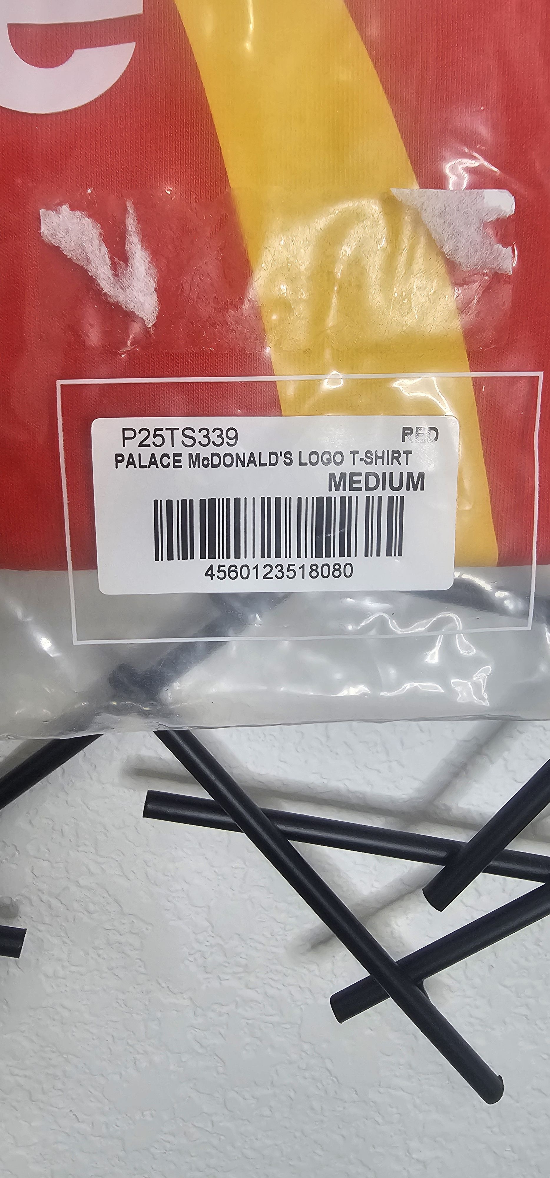 Palace Palace X MCdonalds Collab Tee Size US M / EU 48-50 / 2 - 3 Thumbnail