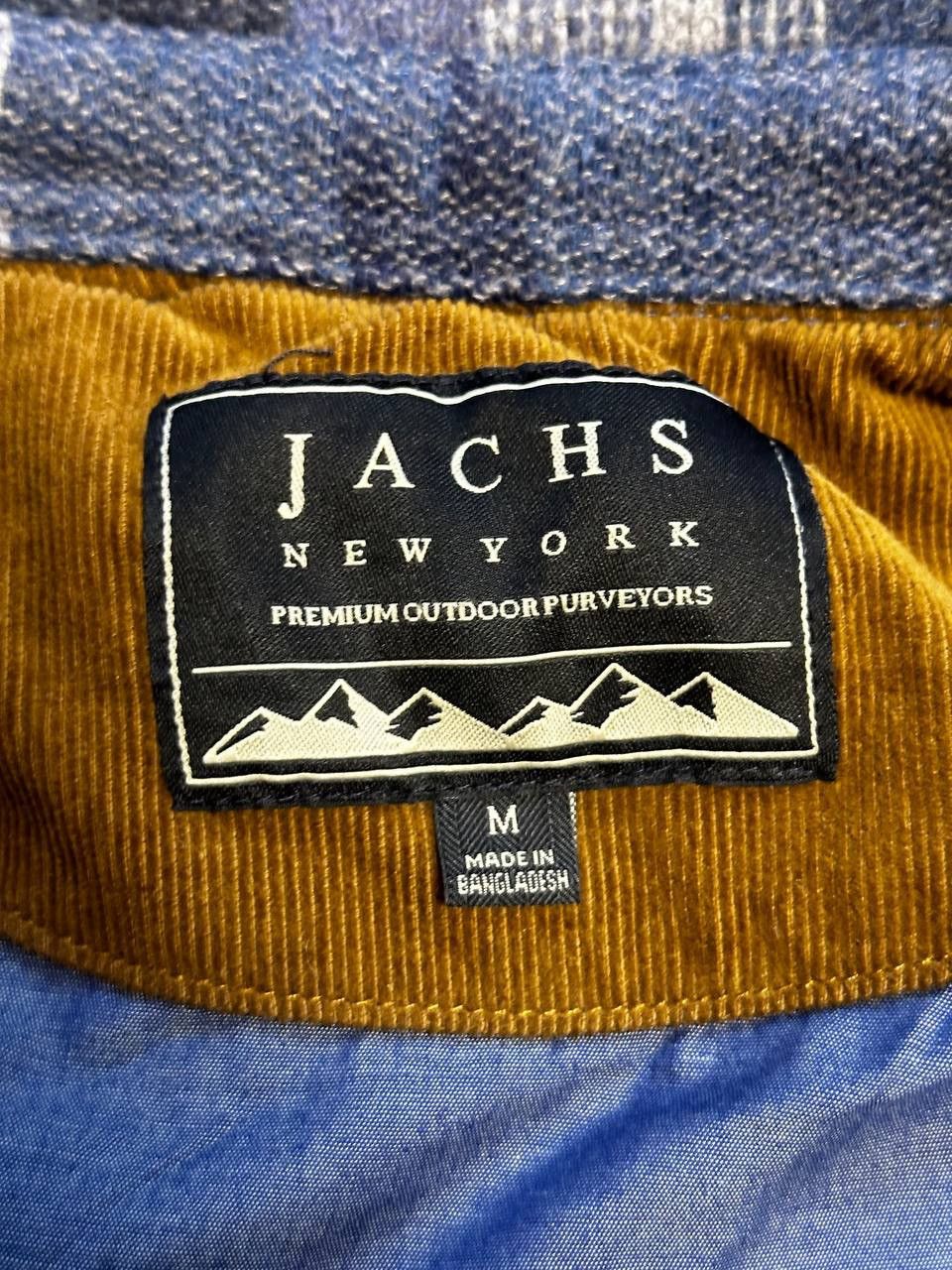 JACHS NY Jachs NY Blue Aztec Outdoor Wool Shirt Jacket Size US M / EU 48-50 / 2 - 13 Thumbnail