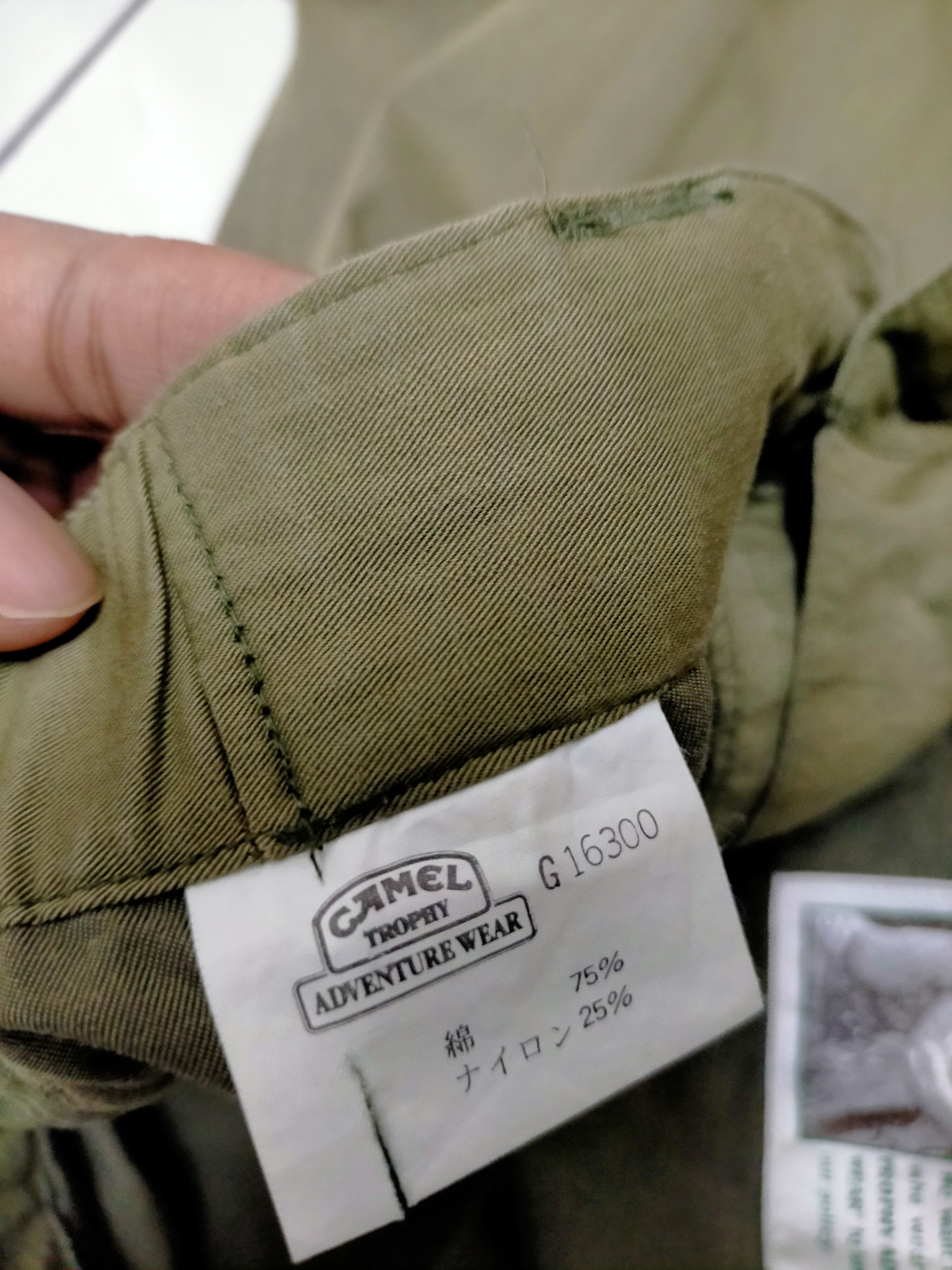 Camel × Vintage Vintage Camel Trophy Military Outdoor Pants Size US 31 - 4 Thumbnail