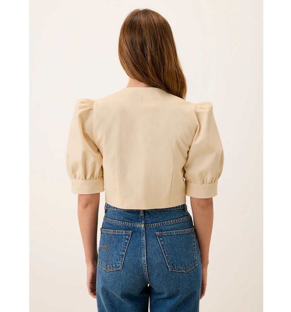 Rouje Maya Jacket Ecru Size XS / US 0-2 / IT 36-38 - 7 Thumbnail