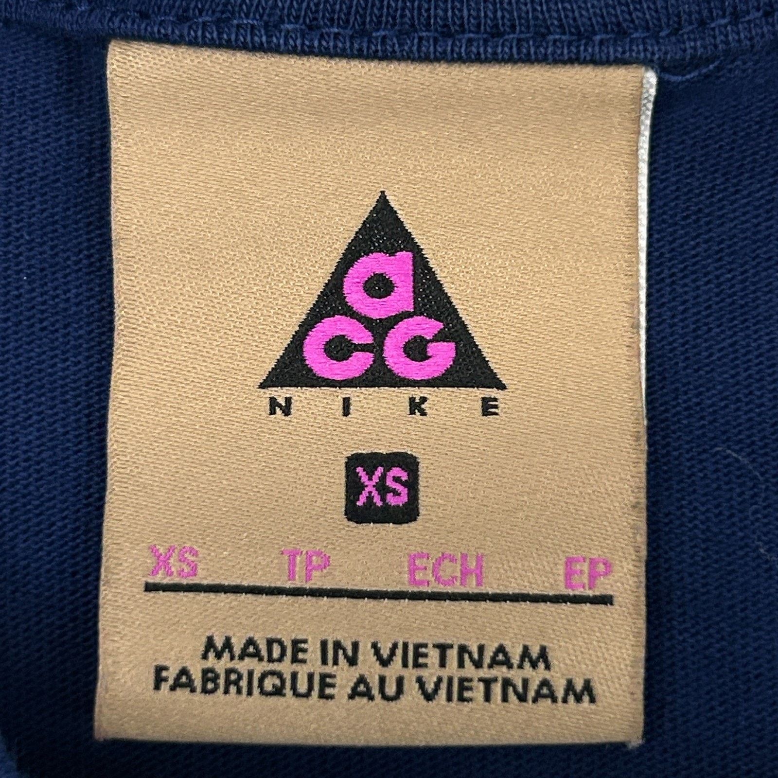 Nike Nike ACG T Shirt All Conditions Gear Short Sleeve XS X-Small Size US XS / EU 42 / 0 - 5 Thumbnail
