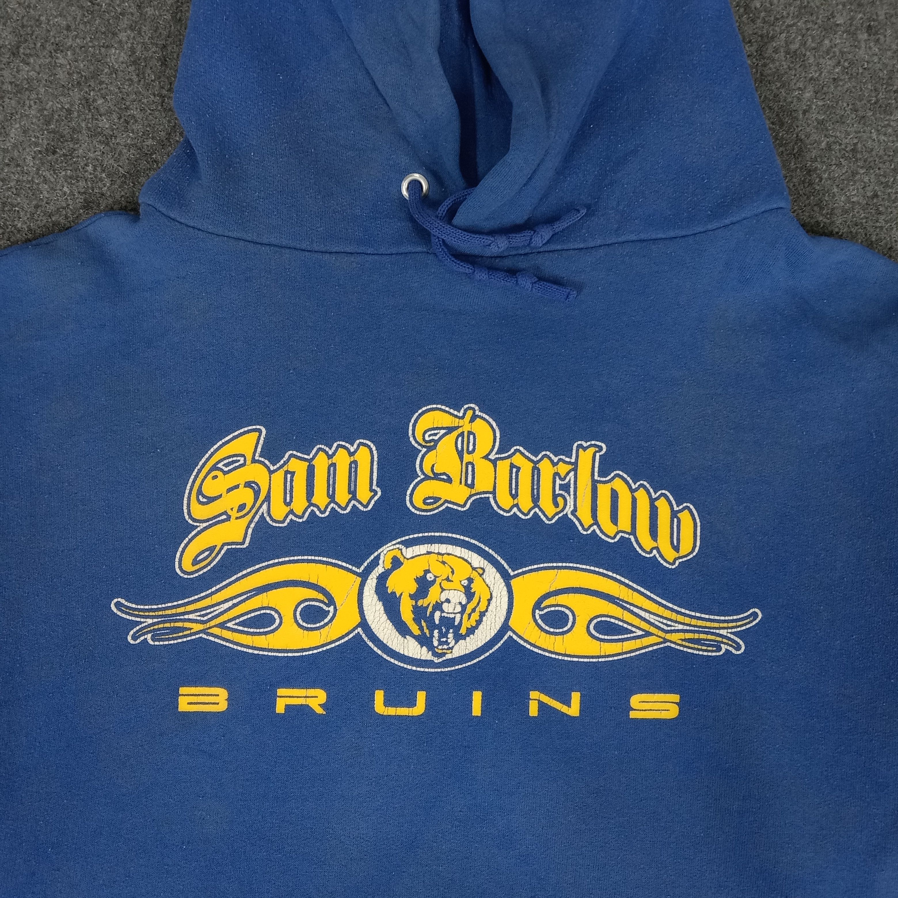 NFL × Vintage Sam Barlow Bruins American Football Team Hoodies Size US M / EU 48-50 / 2 - 2 Thumbnail