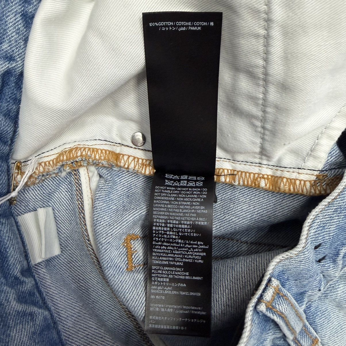 Amiri Amiri Japanese Selvedge Straight Jeans Perfect Indigo Size US 30 / EU 46 - 13 Thumbnail
