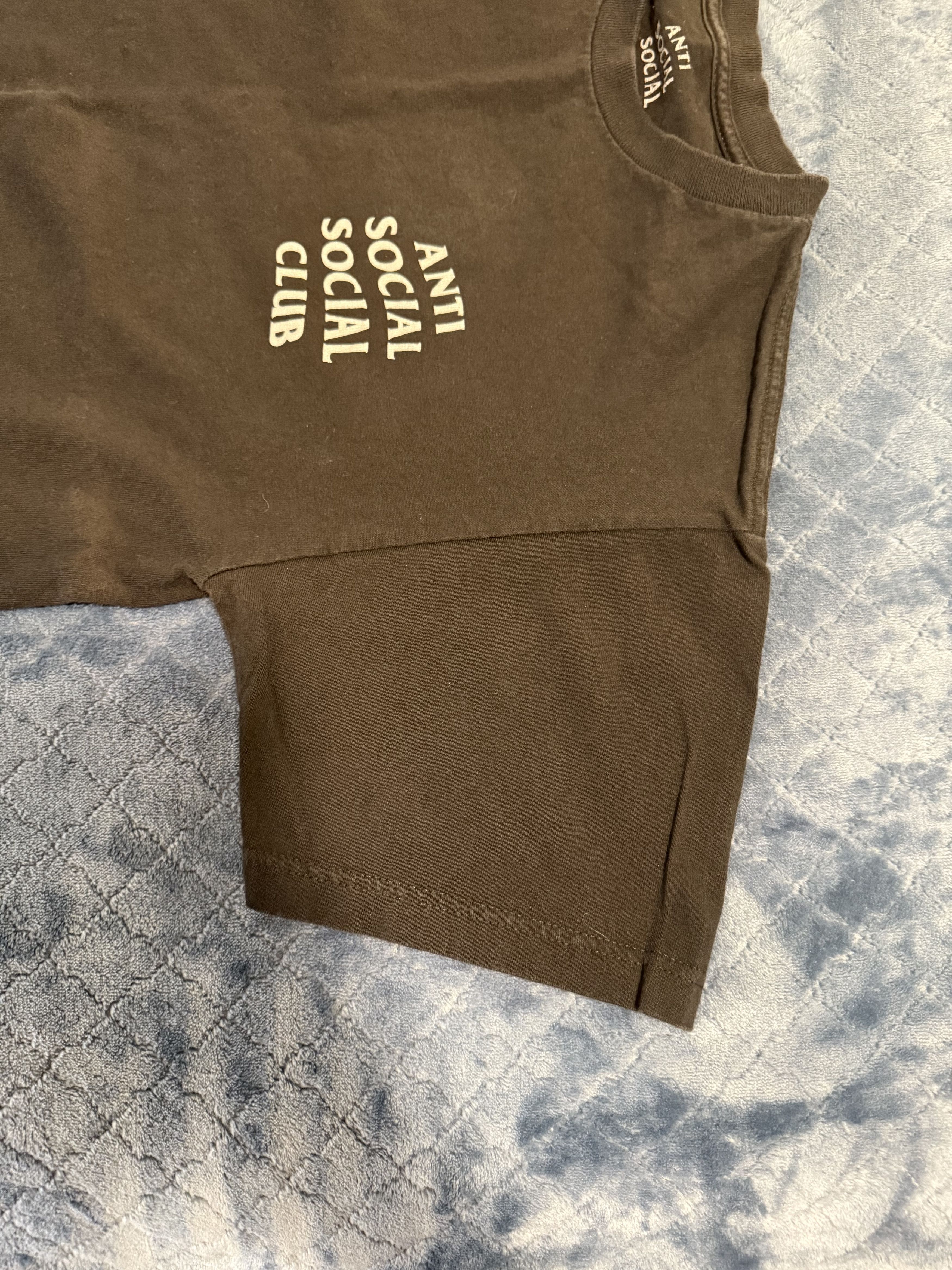 Anti Social Social Club Anti Social Social Club Black and Silver T-Shirt Size US M / EU 48-50 / 2 - 5 Thumbnail