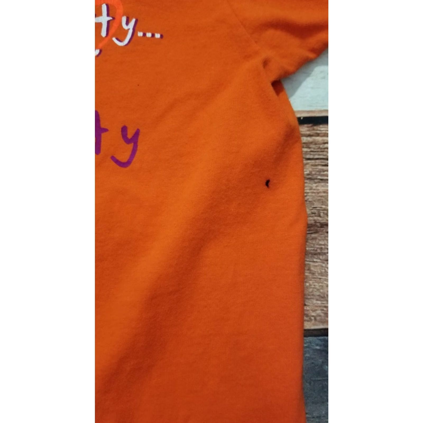 Gildan Gildan The Frosty Frog Cafe T-Shirt Womens M Orange Double-Sided Distress Logo Shirt"> Size M / US 6-8 / IT 42-44 - 5 Thumbnail