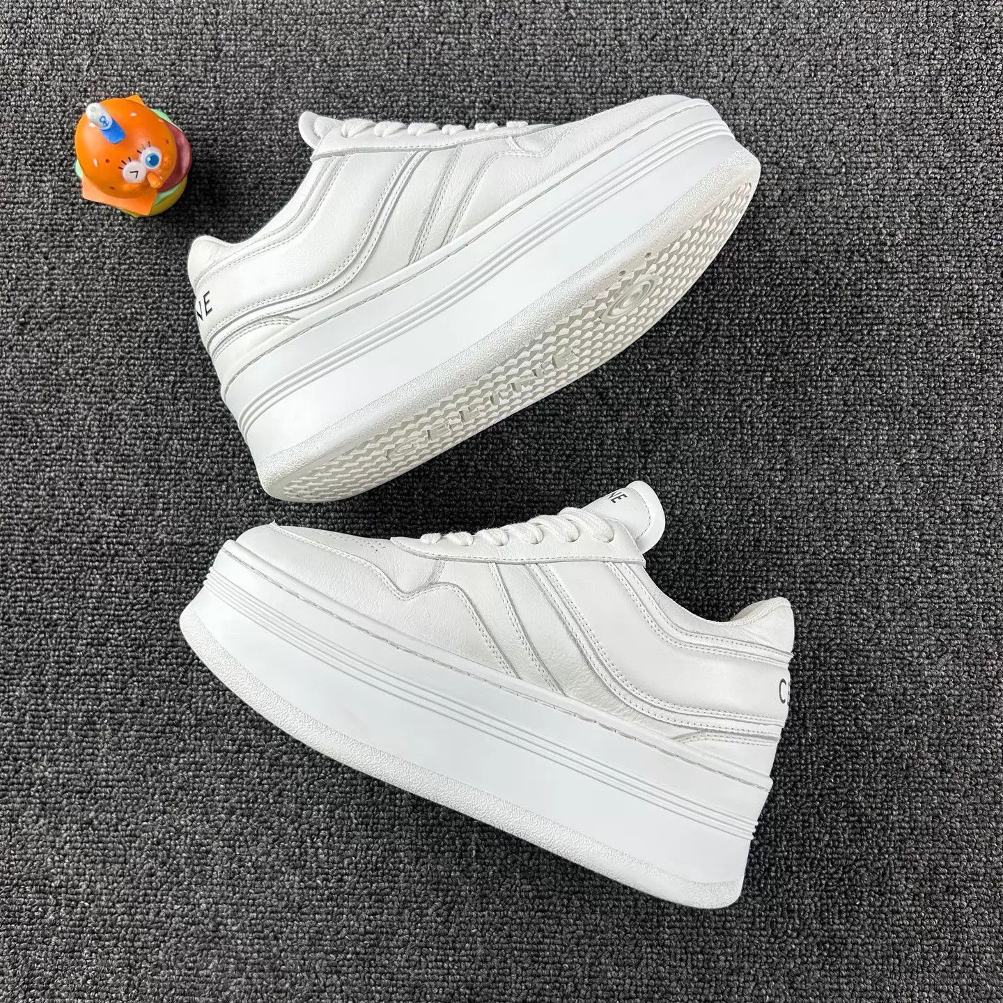 Celine Celine White Platform Sneakers 35 Size US 5 / IT 35 - 3 Thumbnail