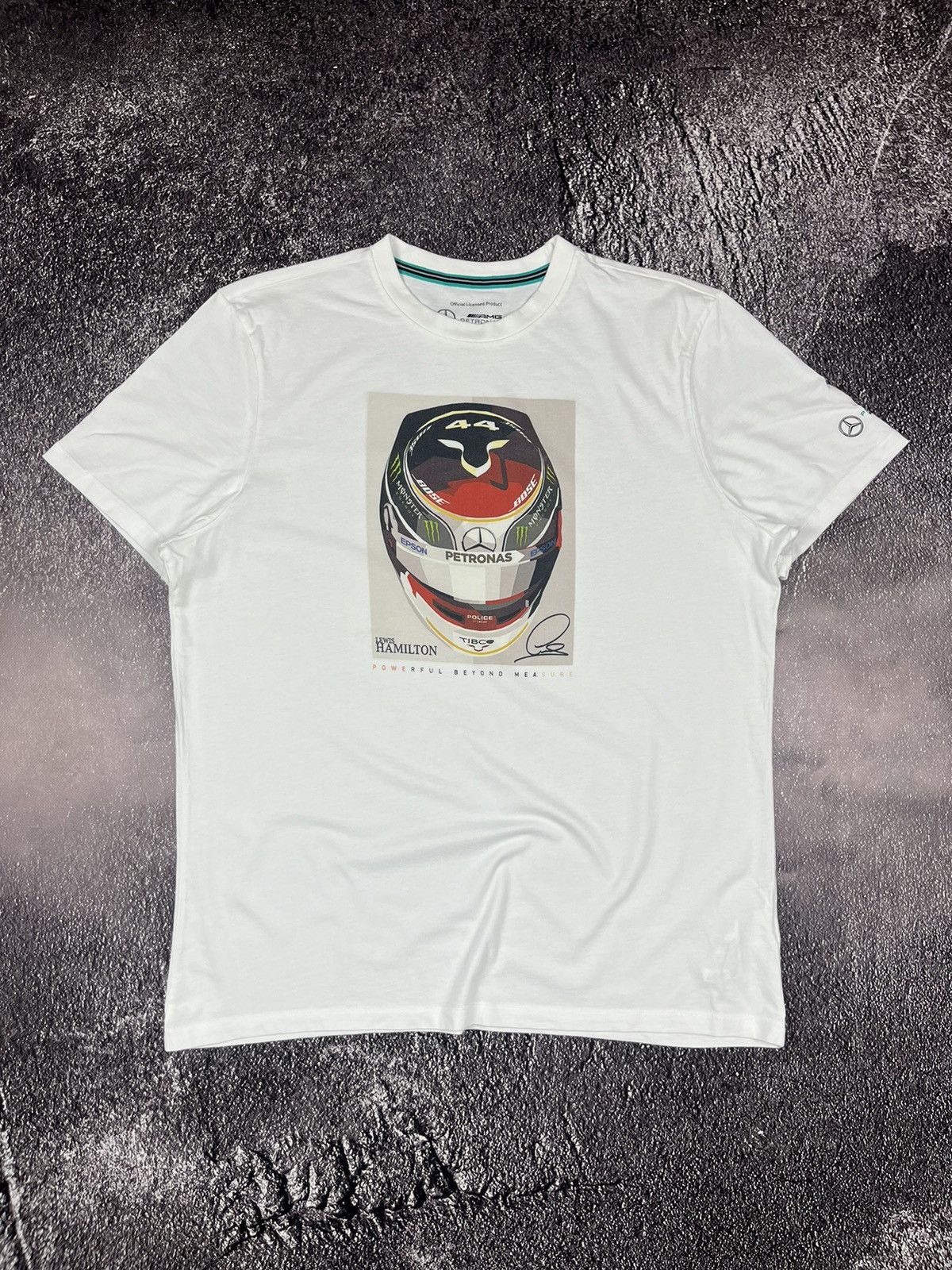 Mercedes-Benz Vintage Mercedes-Benz AMG Petronas F1 Hamilton T-Shirt Size US XL / EU 56 / 4 - 1 Thumbnail