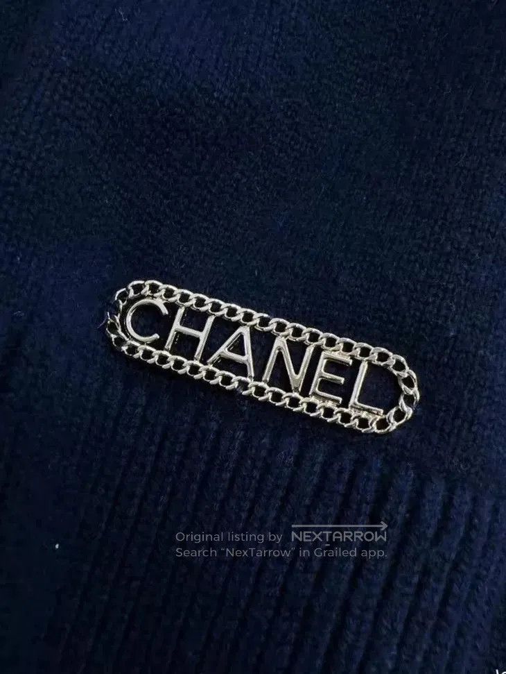 Chanel Chanel 20C Blue Knit Cold. Size US M / EU 48-50 / 2 - 4 Thumbnail