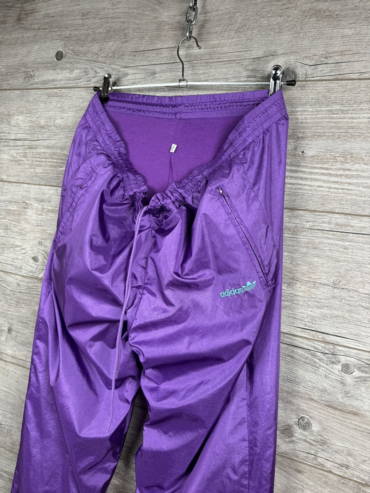Adidas × Vintage Adidas Sweatpants Y2K drill Vintage Size US 34 / EU 50 - 6 Thumbnail