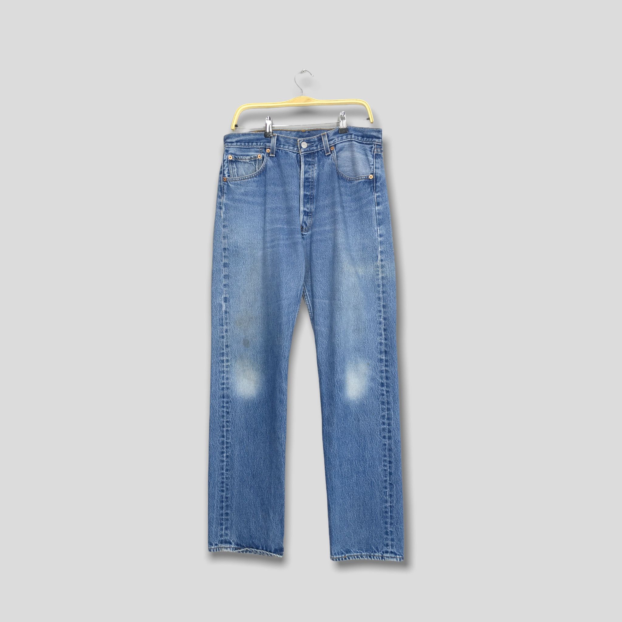 Levi's Size 32x33 Vintage Levi's 501XX Stonewash Jeans S645 Size US 32 / EU 48 - 1 Thumbnail