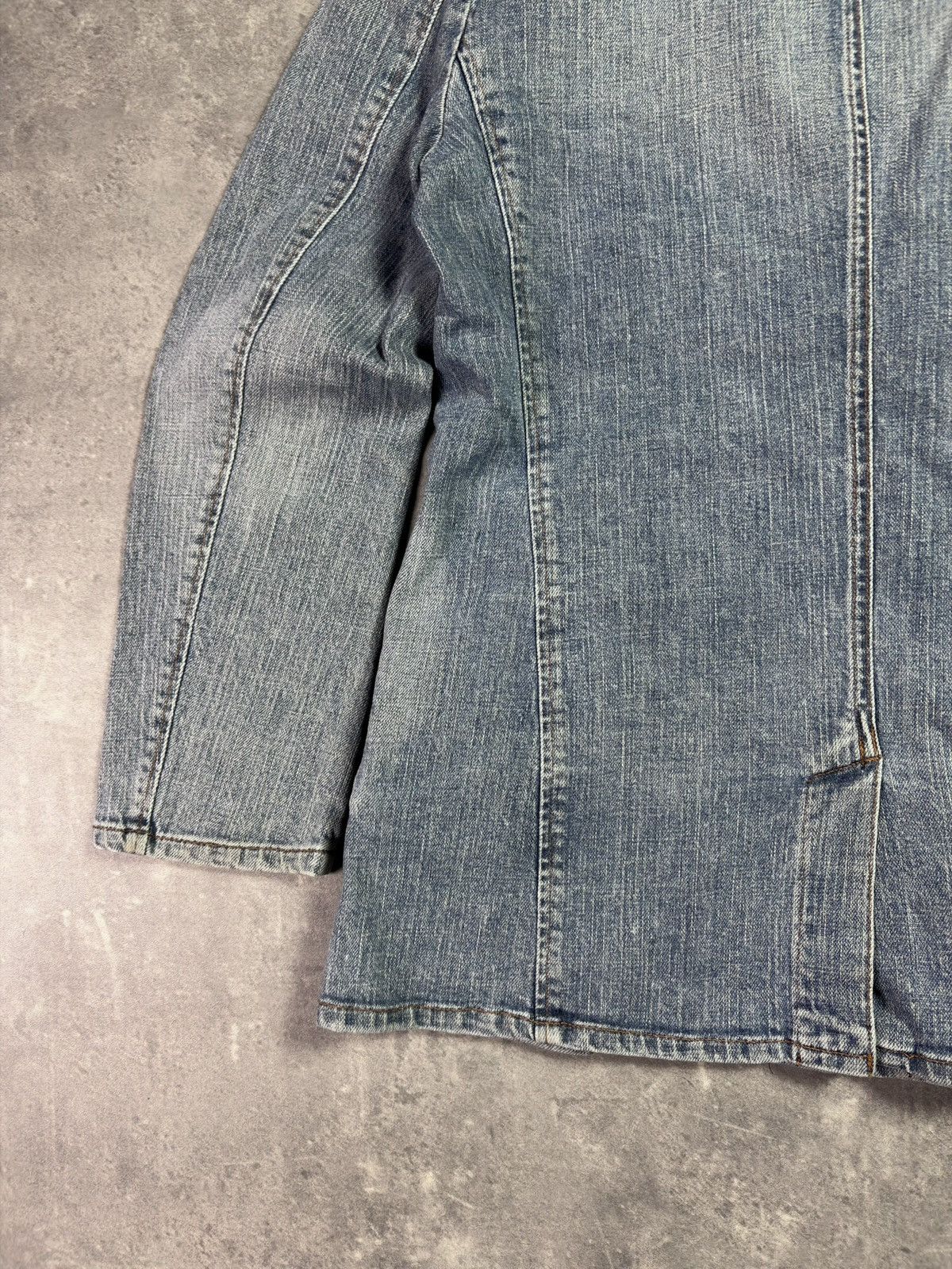 Walter Van Beirendonck W&LT Walter Van Beirendonck Deconstructed Jeans Blazer S M Size US M / EU 48-50 / 2 - 16 Thumbnail