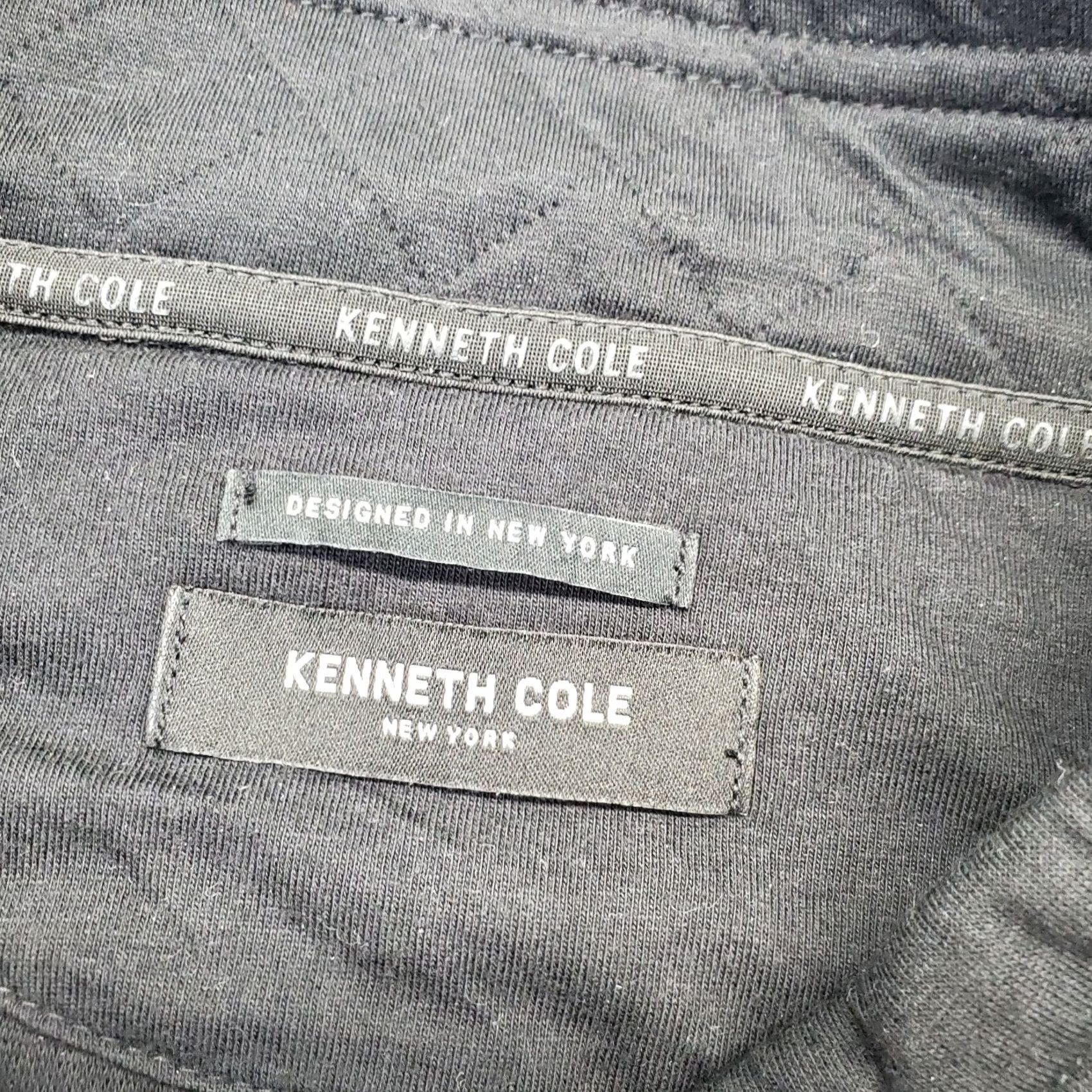 Kenneth Cole Kenneth Cole New York Quilted Jacket Mens XL Black Long Sleeve 1/4 Snap Size US XL / EU 56 / 4 - 6 Thumbnail