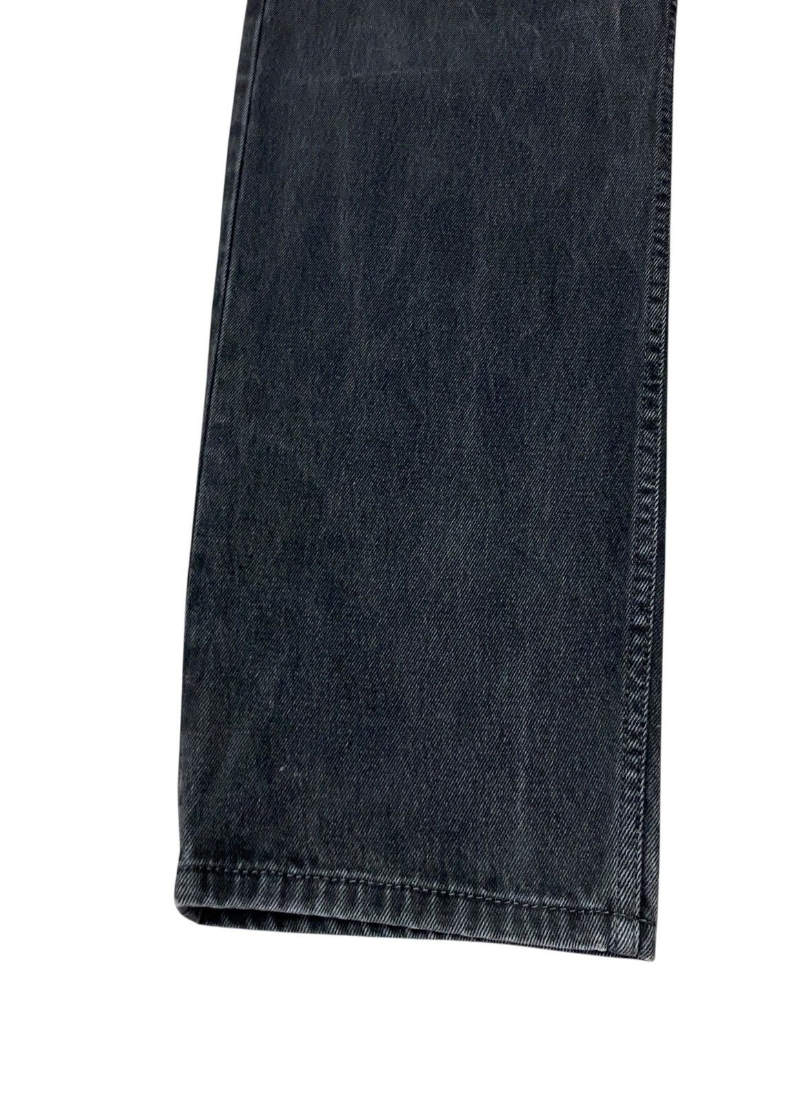 Levi's Rare Design Vintage Levis Super Black Lot 550 Jeans 2000s Size US 37 - 7 Thumbnail
