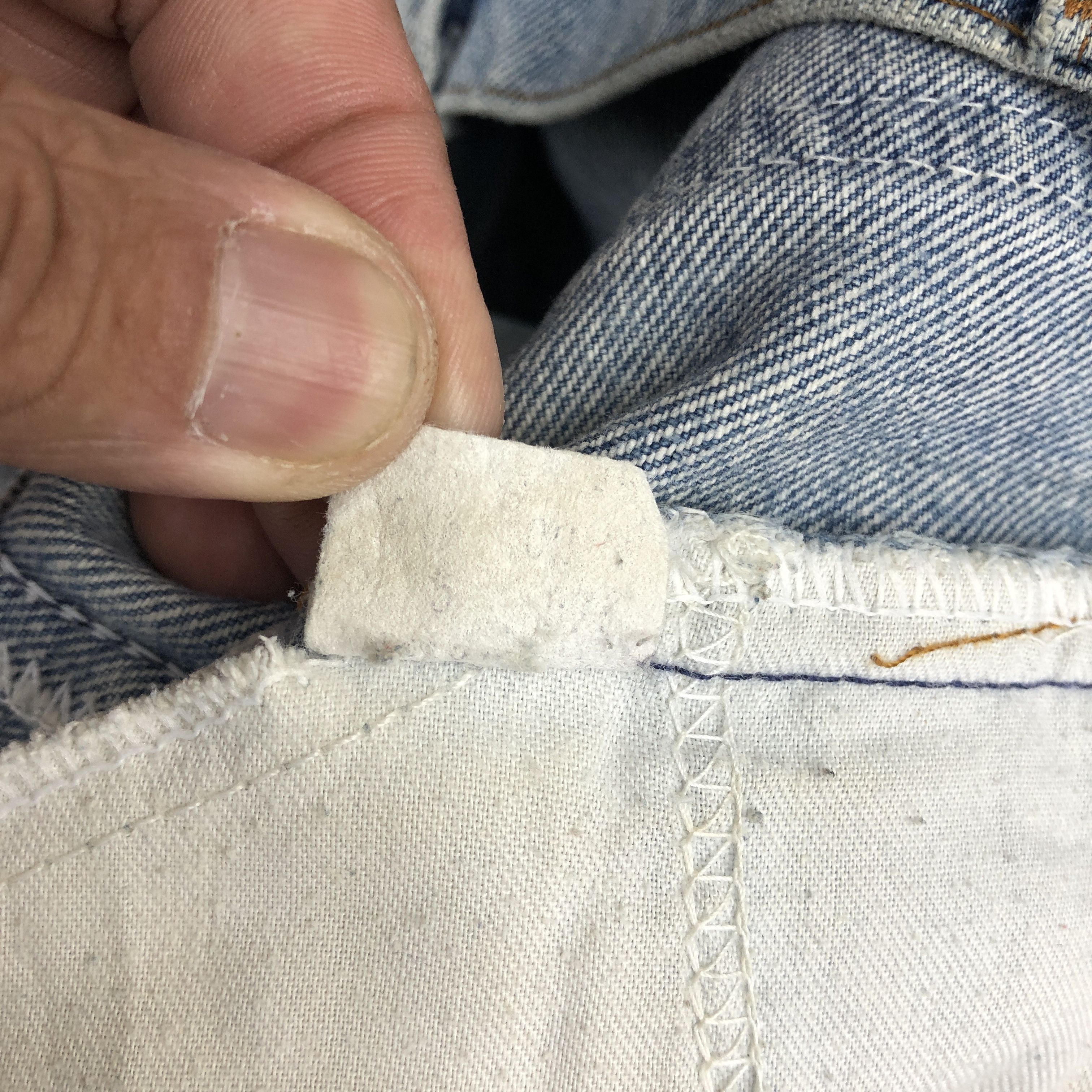 Levi's Vintage Levis Flare Orange Tab Jeans Dirty Levis Faded Denim Size US 30 / EU 46 - 10 Thumbnail
