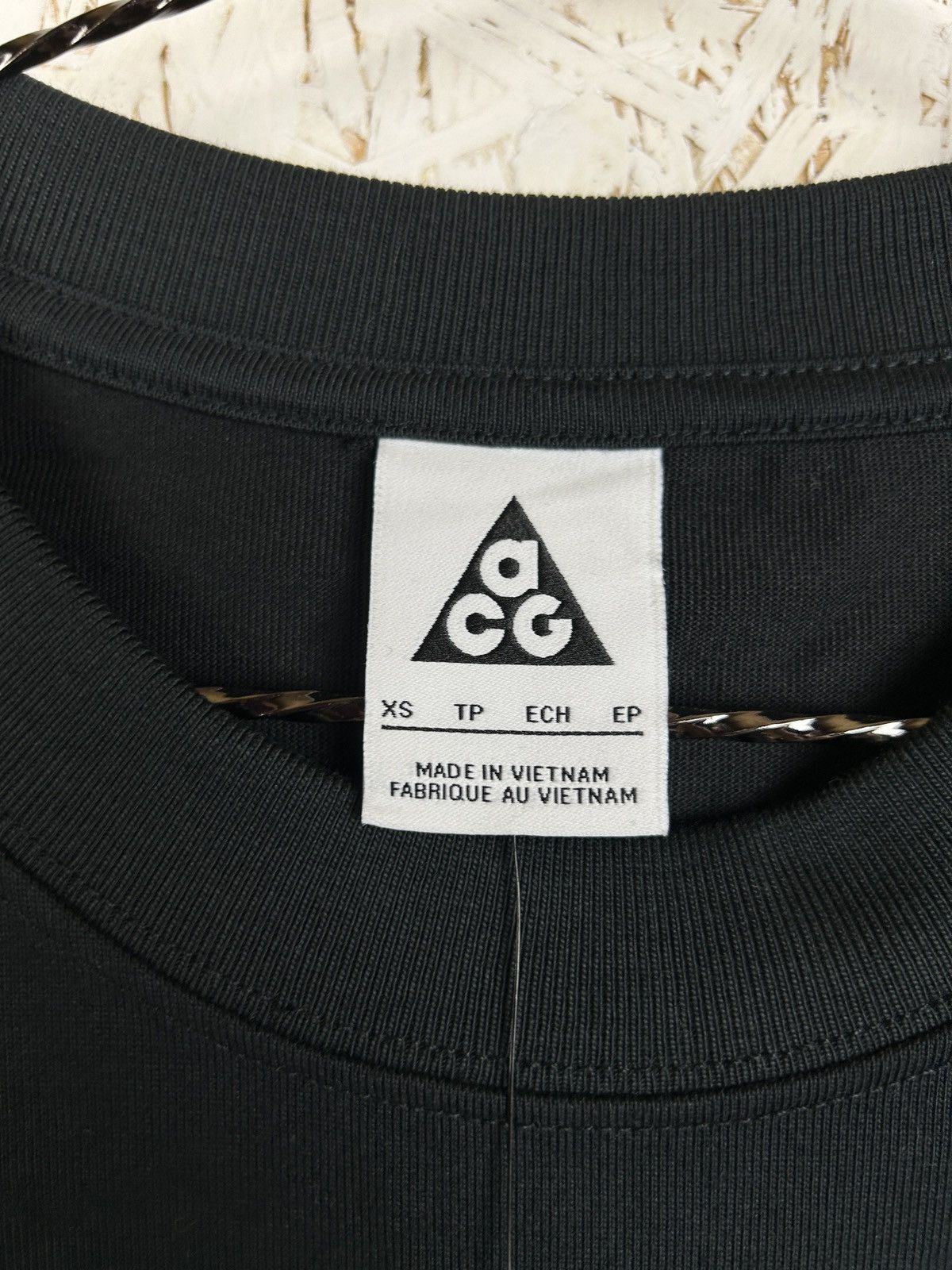 Nike ACG NWT Nike ACG “Iceland Info” Long Sleeve T-Shirt Black XS Size US XS / EU 42 / 0 - 7 Thumbnail