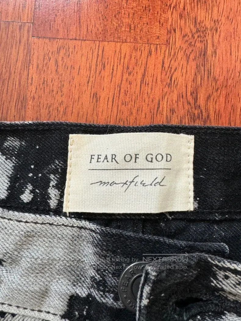 Fear of God Fear of God x Maxfield Splatter Jeans. Size US 31 - 4 Thumbnail