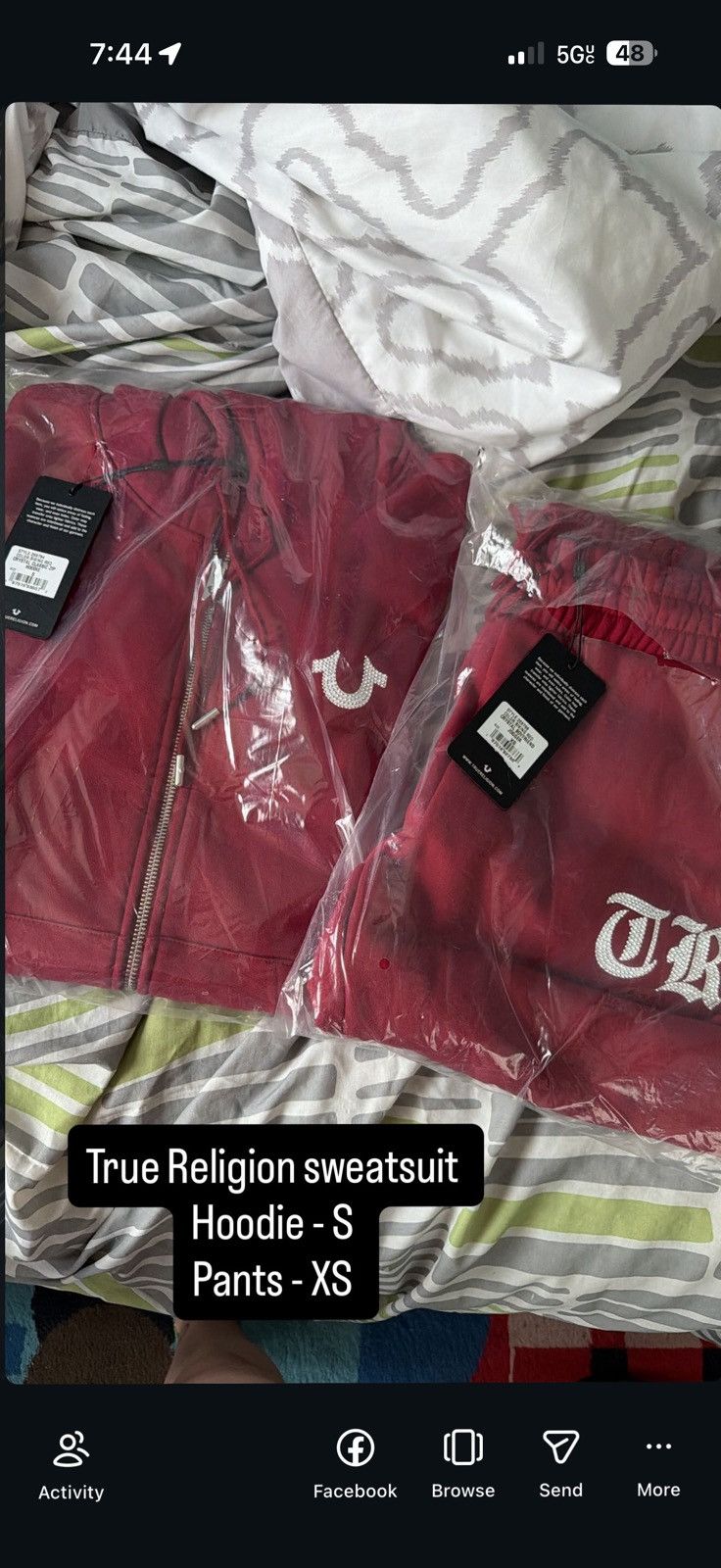 True Religion True Religion Sweatsuit Size S / US 4 / IT 40 - 1 Preview