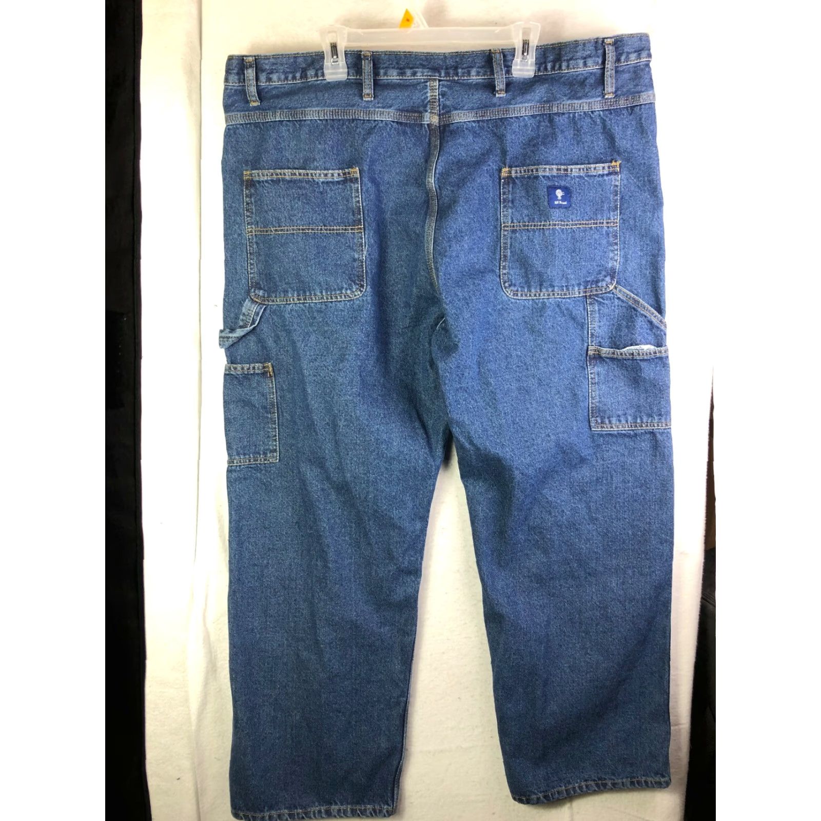 J Brand RK Brand Mid Rise Straight Leg Mens Size 48x32 Blue Denim Carpenter Jeans Size US 32 / EU 48 - 7 Thumbnail