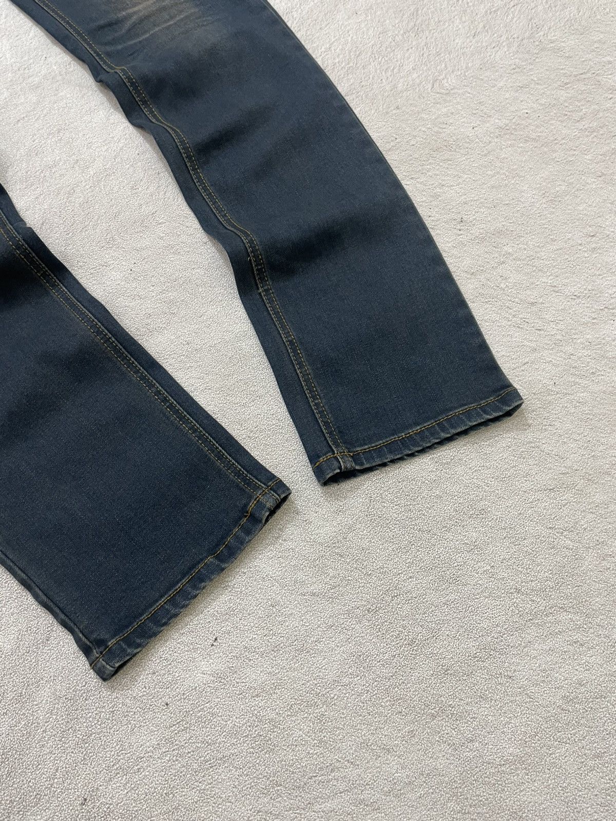 Number (N)ine 2000s Archival Hysteric Dark Indigo Denim Ifsix LGB slim fit Size US 32 / EU 48 - 5 Thumbnail