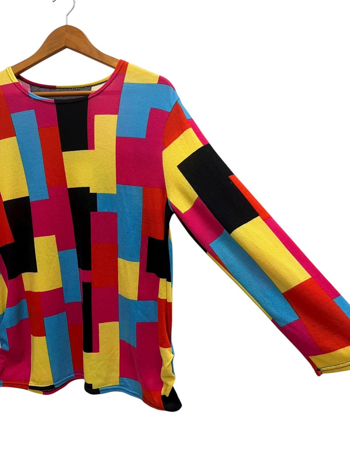 Other Vintage Multicolour Longsleeve Shirt Size M / US 6-8 / IT 42-44 - 3 Thumbnail