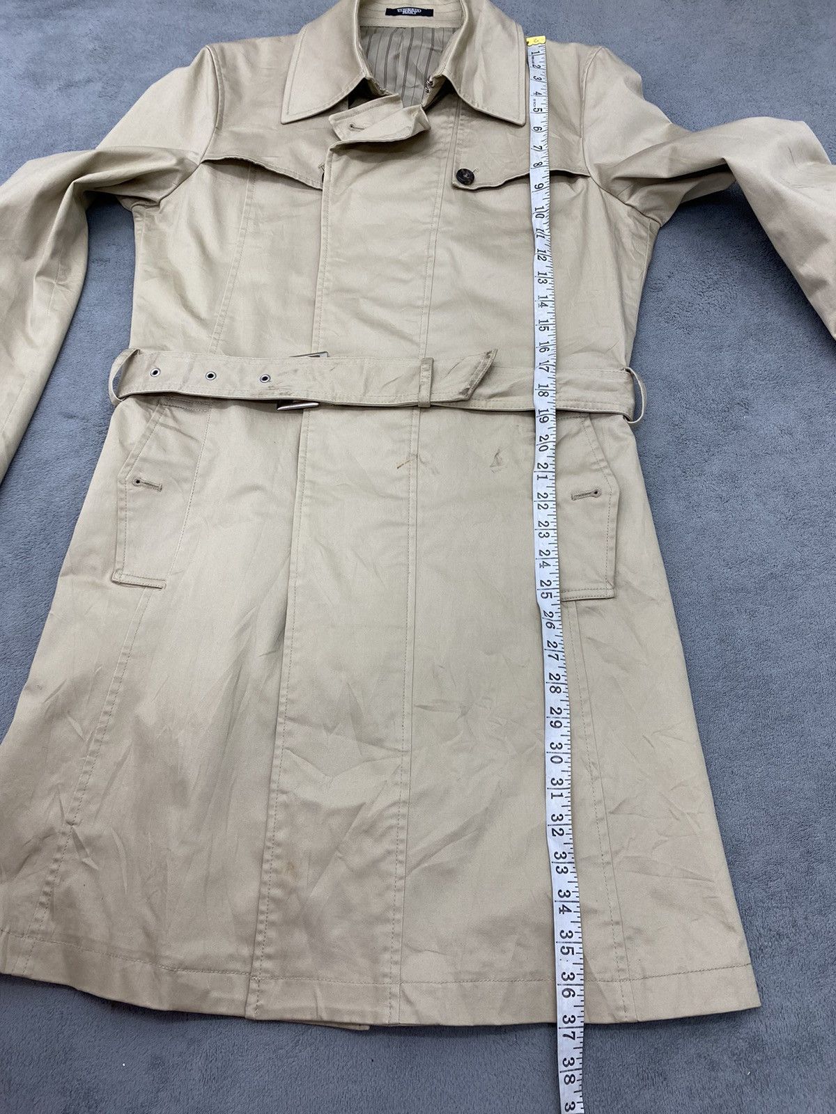 Tornado Mart (S)TORNADO MART TRENCH COAT Size L / US 10 / IT 46 - 16 Thumbnail