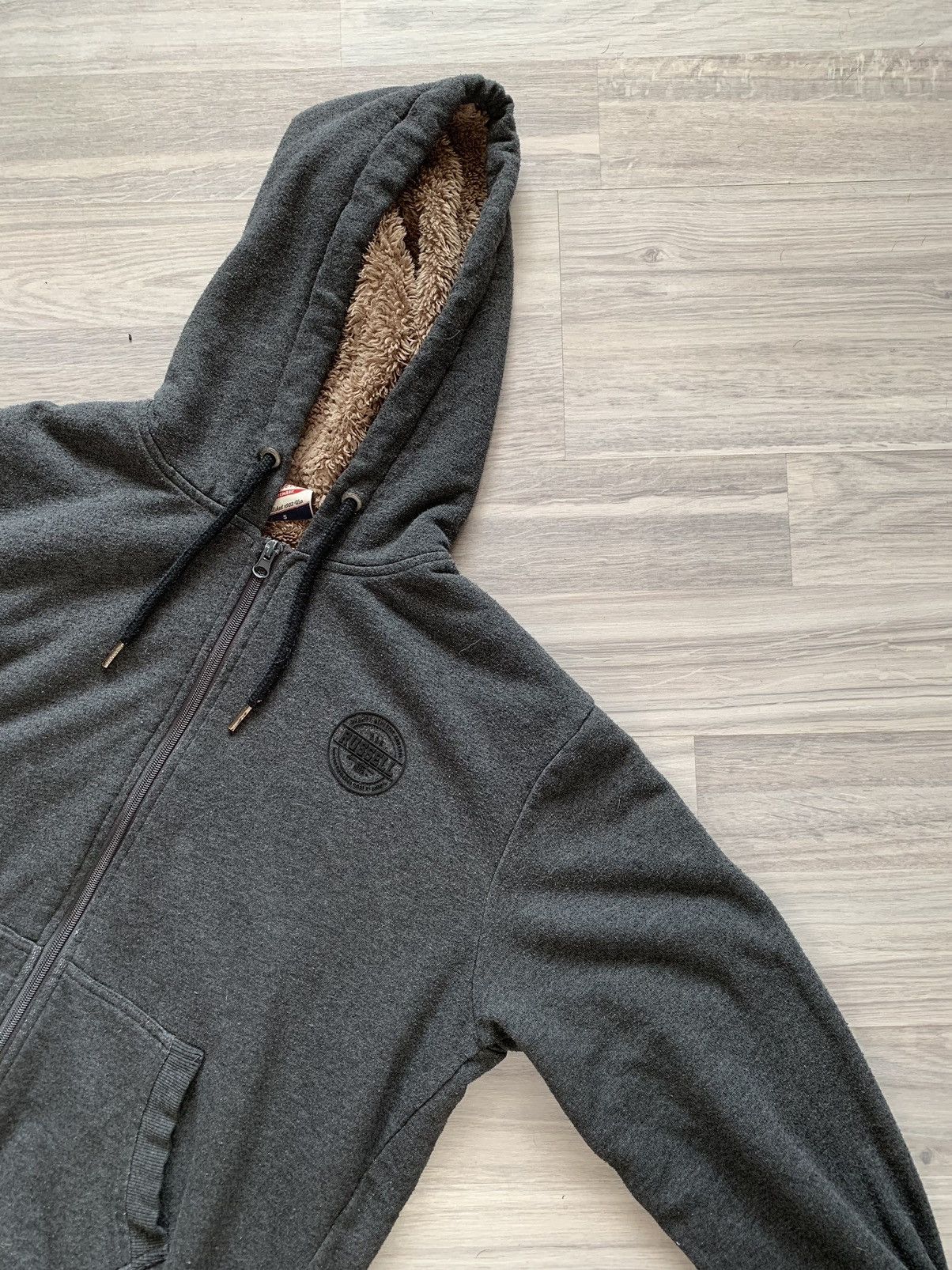 Russell Athletic Russell Athletic Fur Zip Up Hood ifsixwasnine LGB goa styled Size US S / EU 44-46 / 1 - 3 Thumbnail