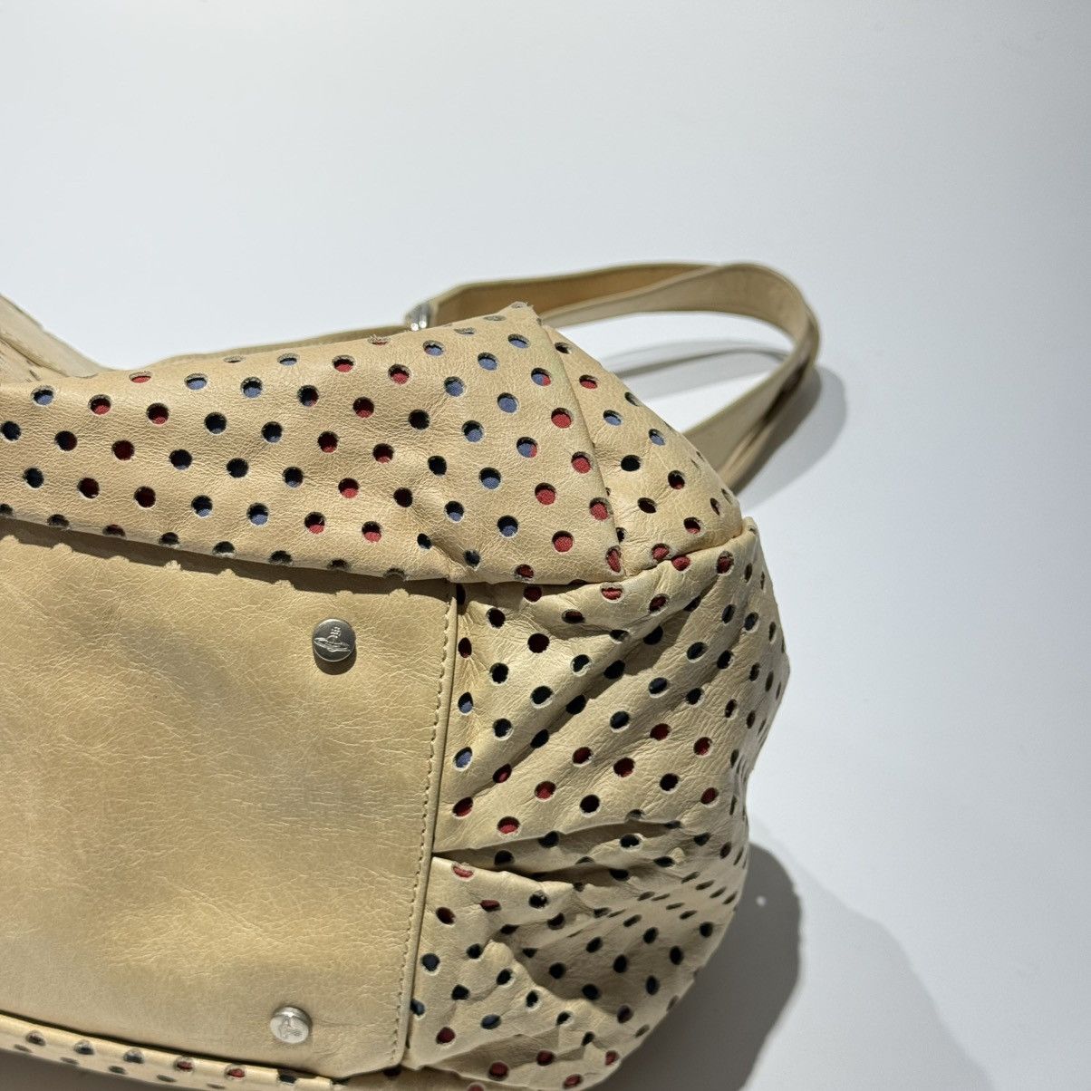 Vivienne Westwood Vivienne Westwood Perforated Leather Shoulder Bag Size ONE SIZE - 7 Thumbnail