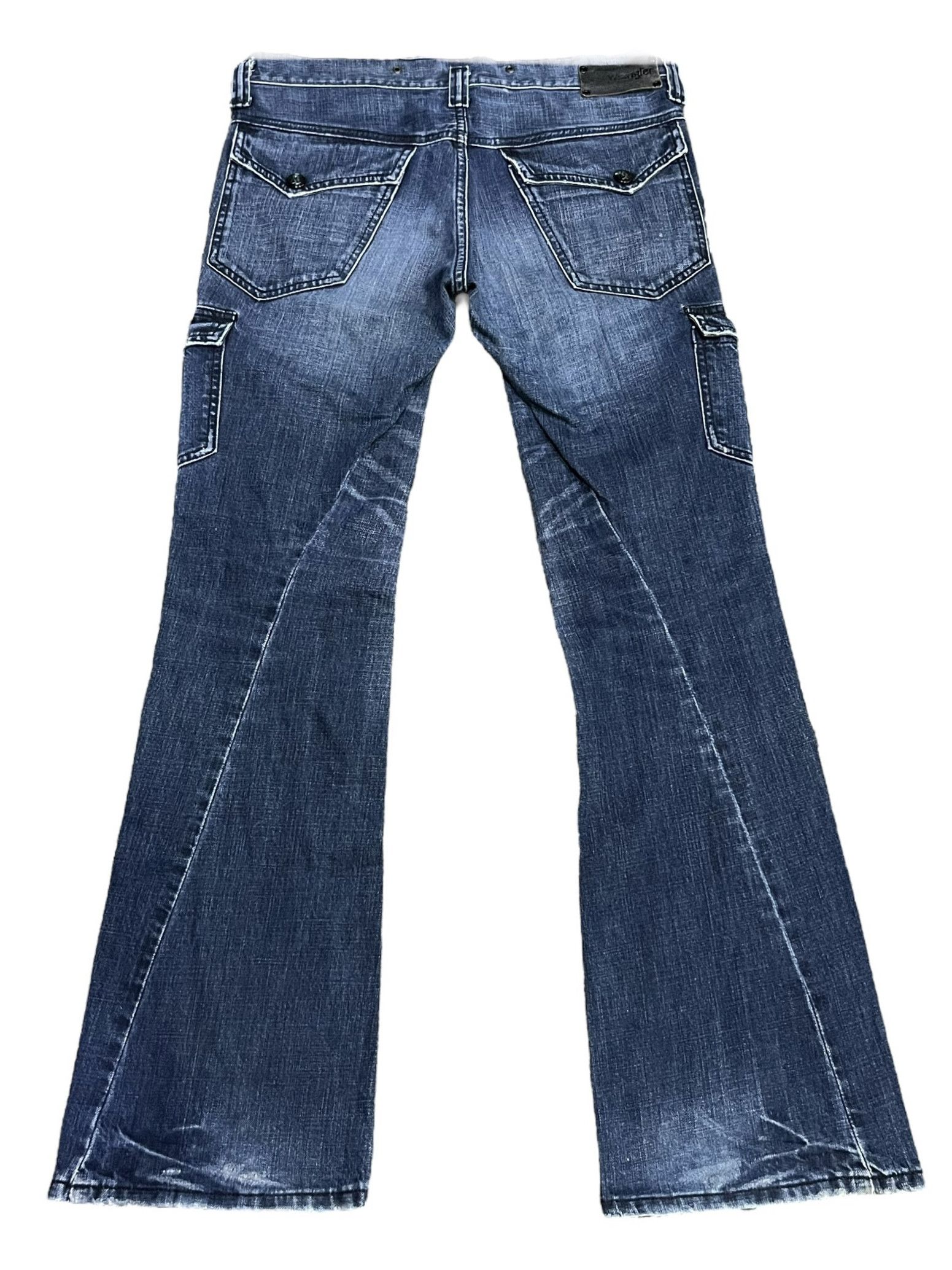 Wrangler 🔥SICK💥WRANGLER x DEUX JAPAN Euro Fit FLARE Twisted Cargo Size US 32 / EU 48 - 2 Thumbnail