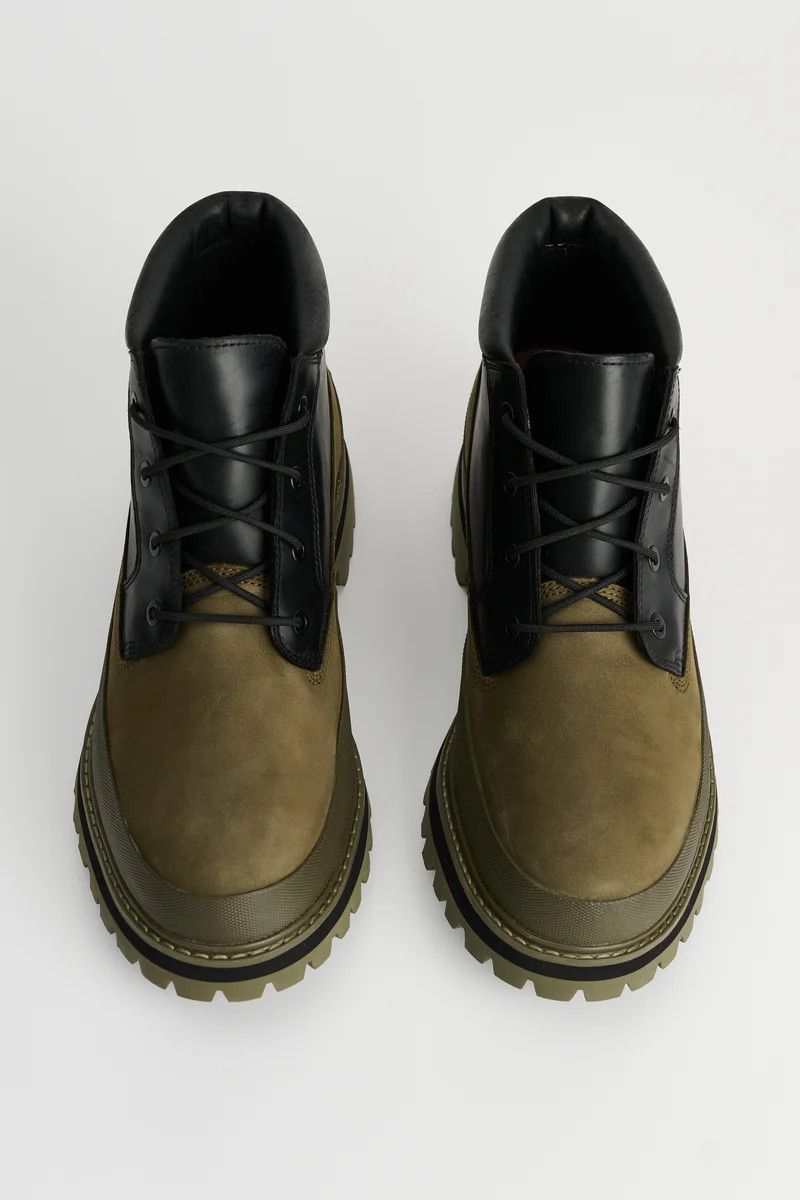 Timberland o1mle0426 Mid Lace GTX Boots in Dark Green Size US 7.5 / EU 40-41 - 3 Thumbnail