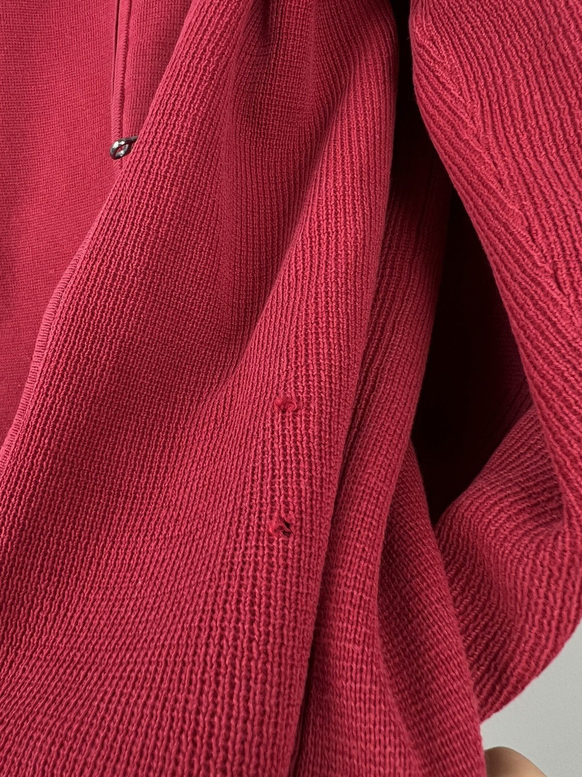 Polo Ralph Lauren × Vintage Rare Polo Ralph Lauren Lampo Zip Sweater Red Size US L / EU 52-54 / 3 - 11 Thumbnail
