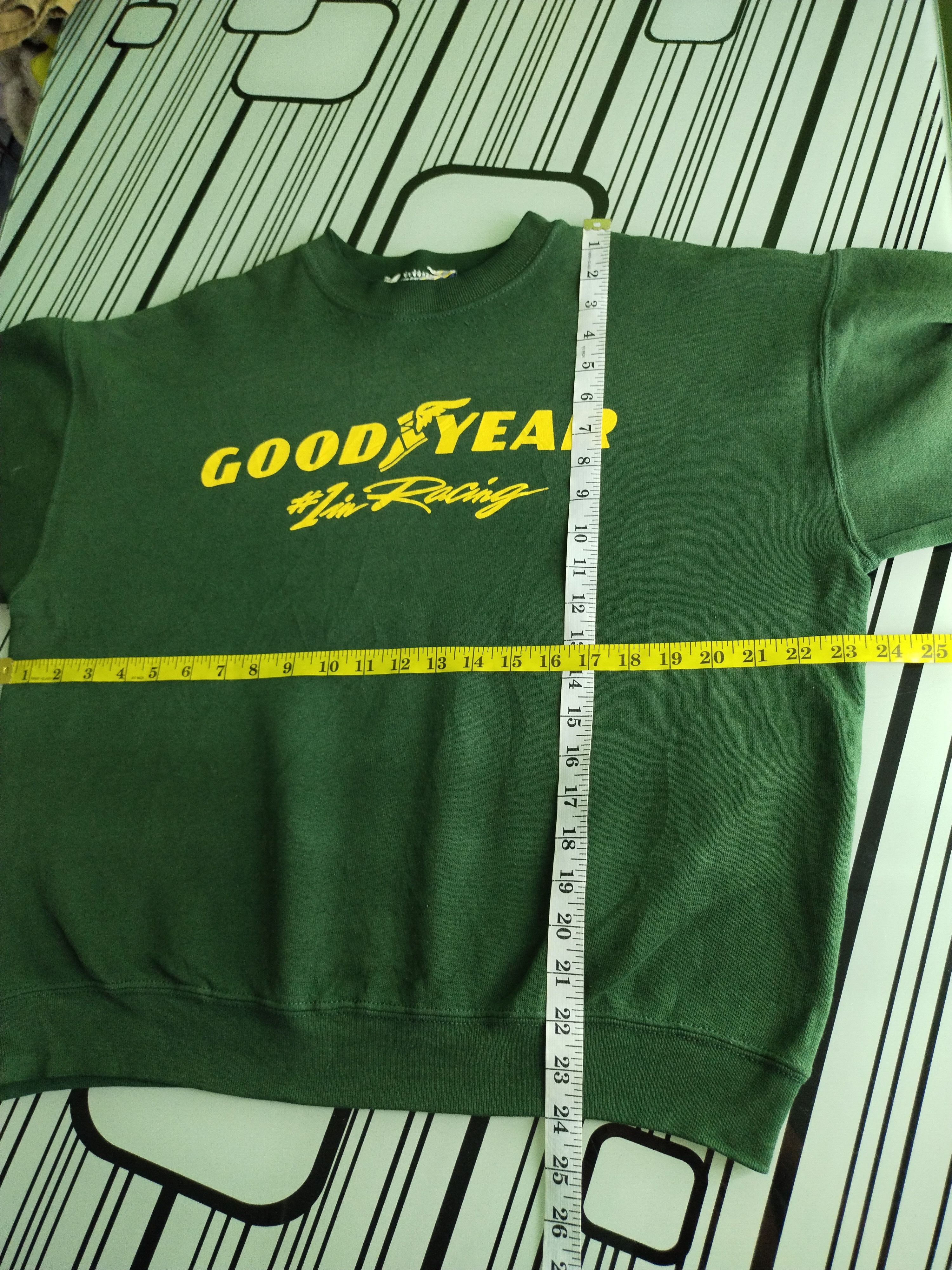 Sports Specialties × Vintage Vintage Good Year 1 in Racing Specialties Green Sweatshirt Size US L / EU 52-54 / 3 - 9 Thumbnail