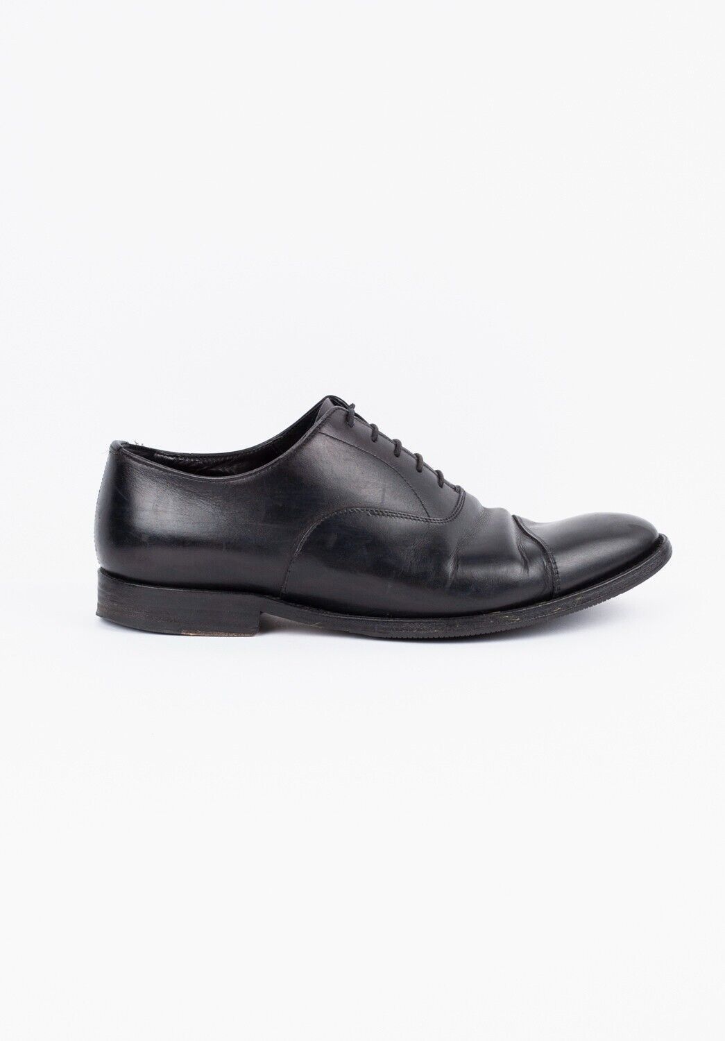 Prada Original Prada Men Shoes Black US8.5 EU41.5 H5152 Size US 8.5 / EU 41-42 - 3 Thumbnail