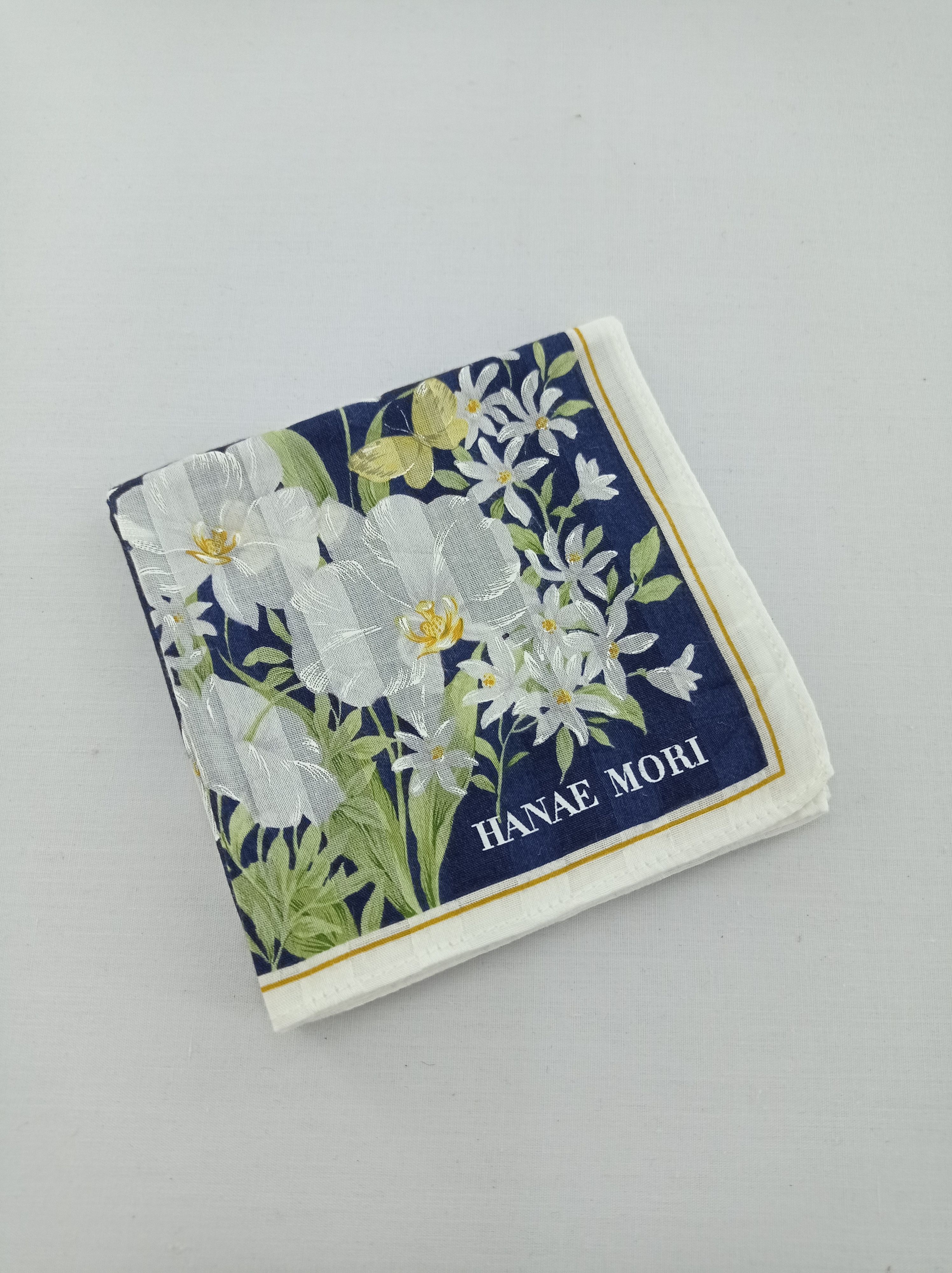Hanae Mori Hanae Mori Floral Handkerchief / Neckwear / Bandana Size ONE SIZE - 2 Thumbnail