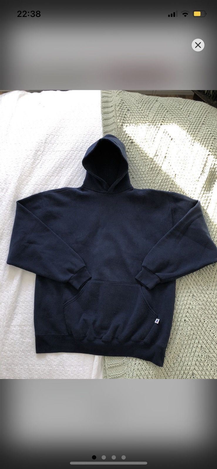 Russell Athletic Navy Russell Athletic Hoodie Size US L / EU 52-54 / 3 - 1 Thumbnail