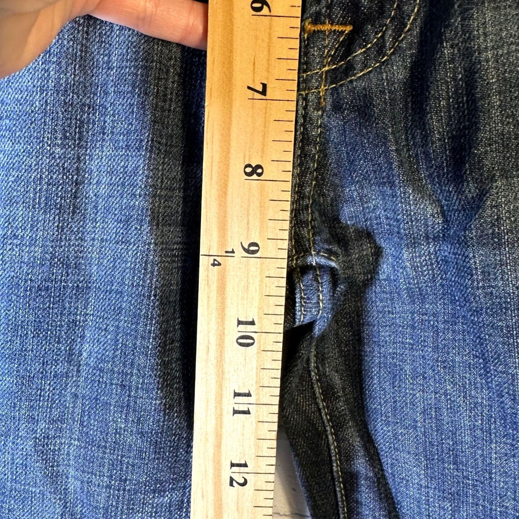 7 For All Mankind 7 For All Mankind Jeans Standard Bootcut Mens 33 Dark Wash Denim Blue 7 For All Mankind Logo Jeans Mens 33 Bootcut Dark Indigo Denim Size US 33 - 2 Thumbnail