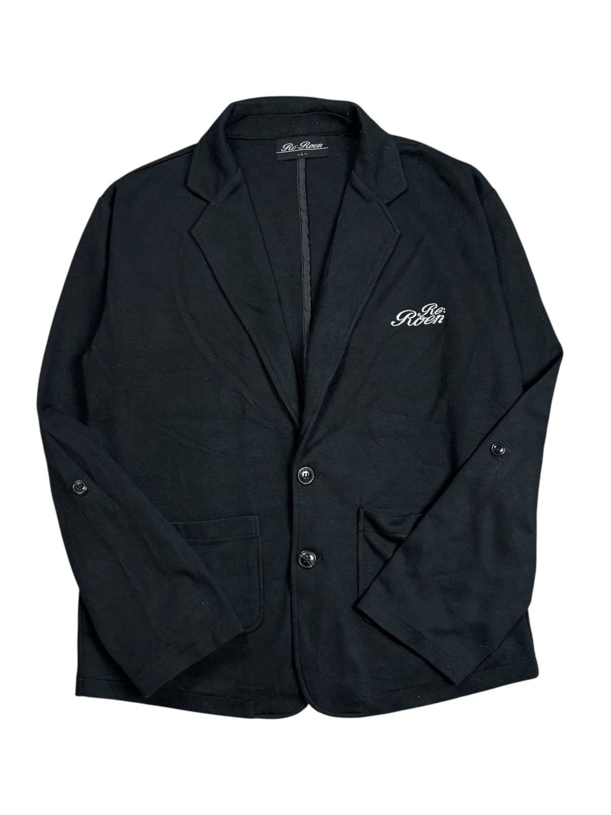 Roen 2000s Roen - Vkei Style Sweatshirt Blazer Jacket Size US M / EU 48-50 / 2 - 2 Thumbnail
