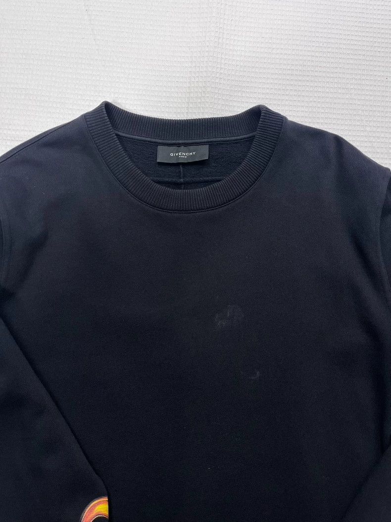 Givenchy Givenchy Black Flame Hoodie, Size S Size US S / EU 44-46 / 1 - 5 Thumbnail