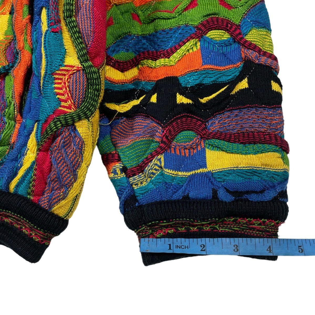 Coogi × Vintage VINTAGE COOGI 90’s ZIPPER KNITWEAR SWEATER Size US M / EU 48-50 / 2 - 14 Thumbnail