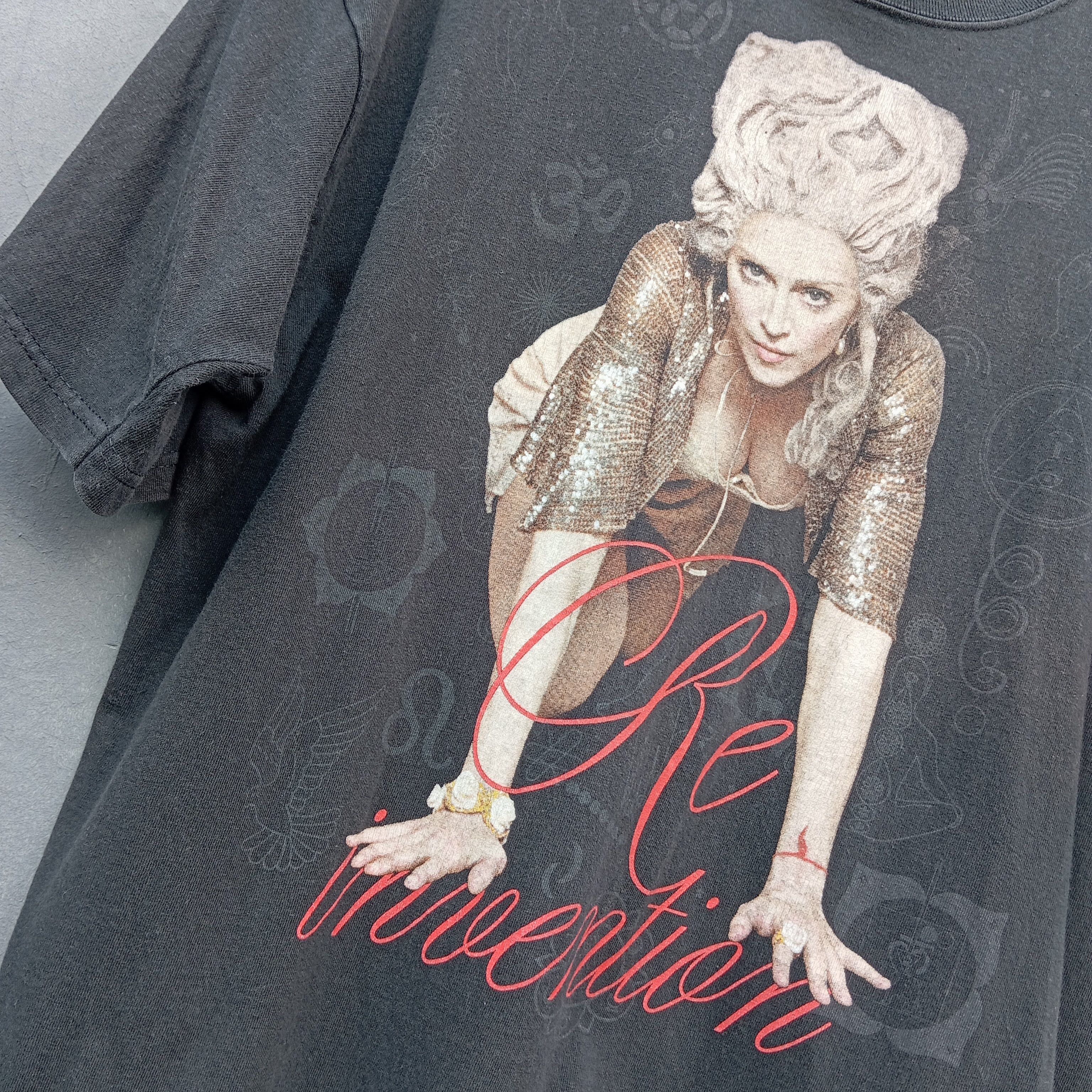 Band Tees 2004 Madonna Re Invention World Tour merchandise t shirt Size US L / EU 52-54 / 3 - 4 Thumbnail