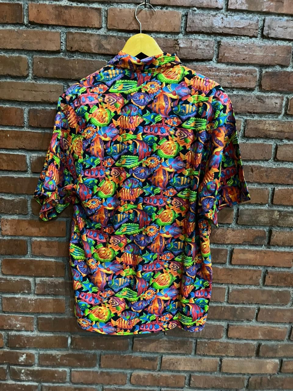 Vintage 70s Toucan Dance Hawaiian shirt Size US L / EU 52-54 / 3 - 4 Thumbnail