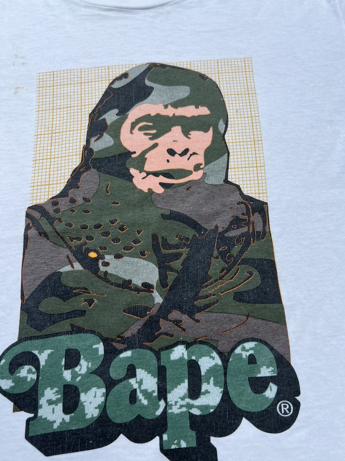 Bape Vintage Rare Bape A Bathing Ape USA Shirt Size US S / EU 44-46 / 1 - 4 Thumbnail